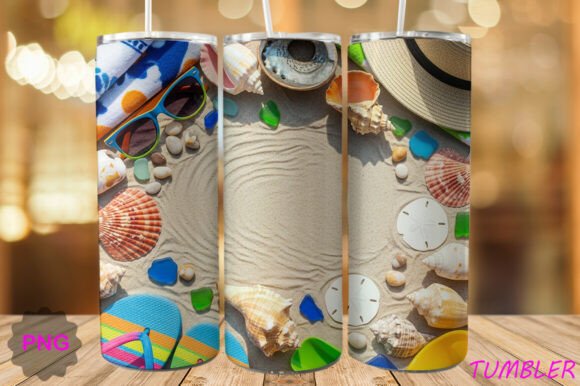Download Beach Summer Tumbler PNG - Tumbler png Collection
