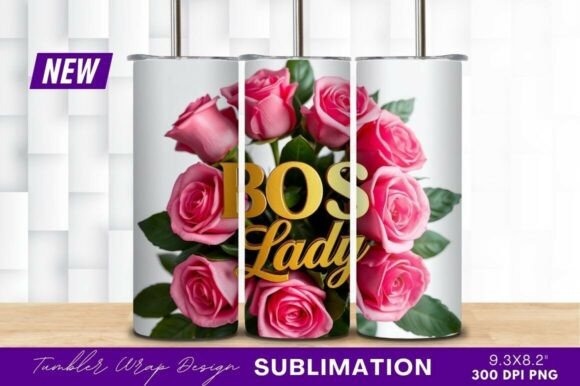 Download Bos Lady Roses Tumbler Png - Tumbler png Collection