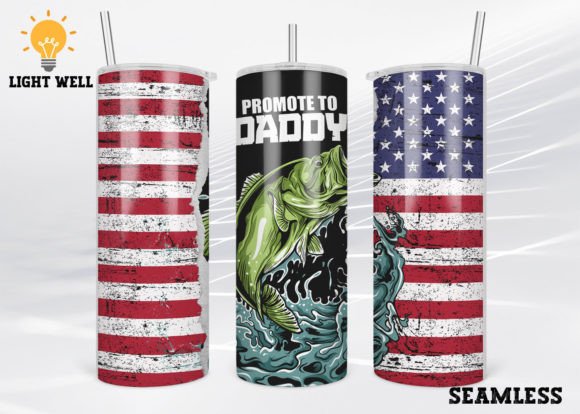 Download Promote to Daddy Fishing Tumbler PNG - Tumbler png Collection