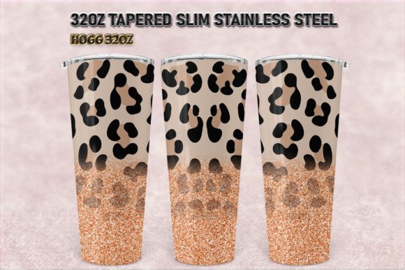 Download Leopard Glitter 32oz Tapered Tumbler 11 - Tapered tumbler Collection