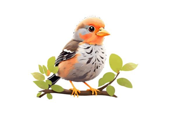 Download Cute Bird Illustration Png - Premium Bundle